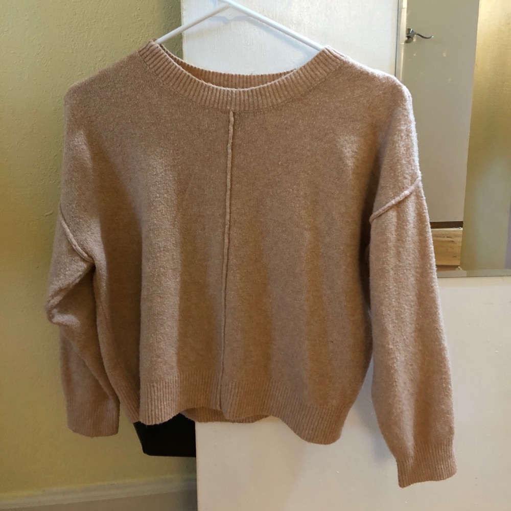 Pink sweater